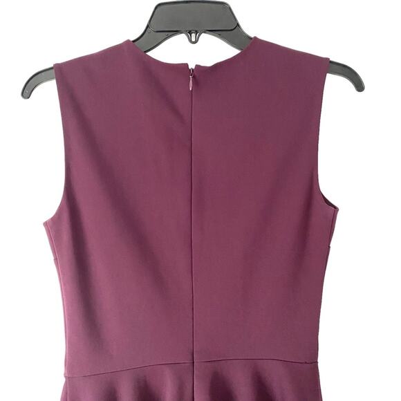 Diane Von  Furstenberg Jeannie Dress in Brazen Plum size 2 Fit & Flare style - Picture 6 of 9